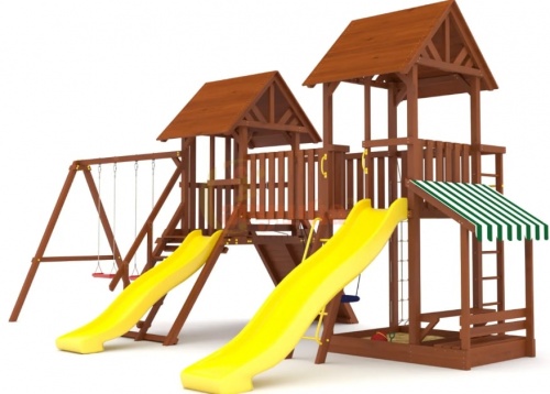 Детская спортивная площадка для дачи Савушка ХИТ 8