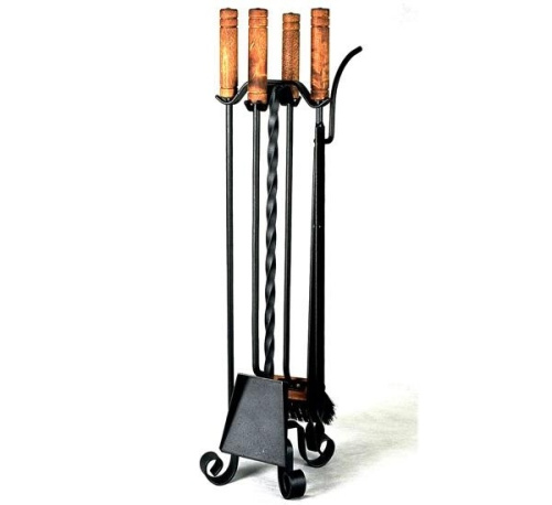 Каминный набор БРИСТОЛЬ черный 