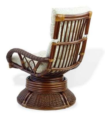 ALEXA кресло вращающееся орех 