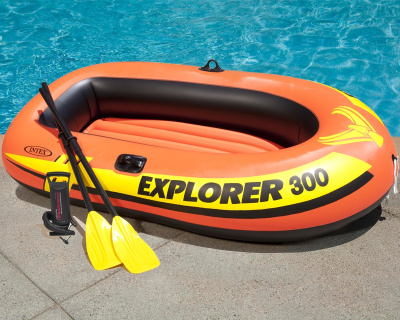 Лодка надувная 117х211х41 см Intex Explorer 300 58332NP (Китай)