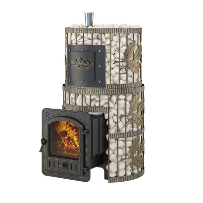 Печь для бани Эверест Легкий пар Профи Ковка