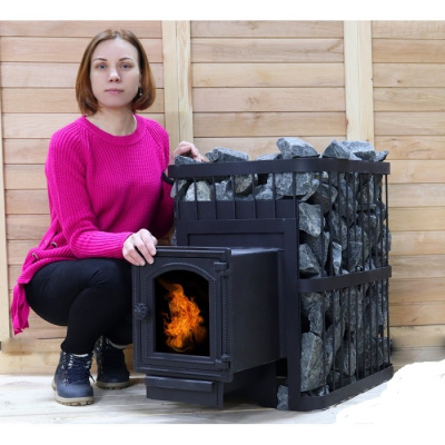 Печь-каменка КомфортПром Сталь 8мм 20 ЧДС