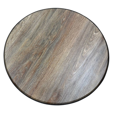 Стол журнальный МеталлАрт М011 малый коричневый дуб 