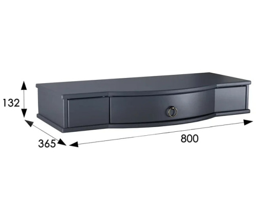 Подставка Берже 15 серый графит 