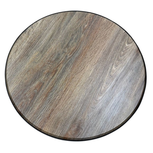 Стол журнальный МеталлАрт М011 малый коричневый дуб 