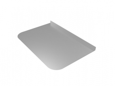 Лист предтопочный НЕРЖ 600х400х0,5мм