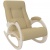 Кресло-качалка модель 4 Мальта 03 сливочный
