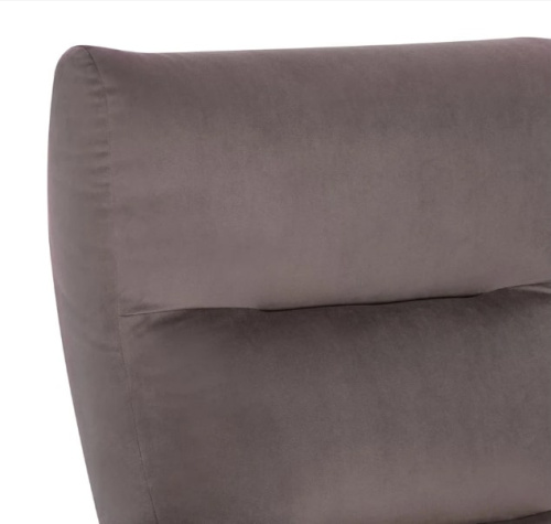 Кресло-качалка Leset Милано венге текстура Velur V23