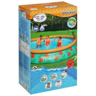 Надувной бассейн Bestway Paradise Palms 57416