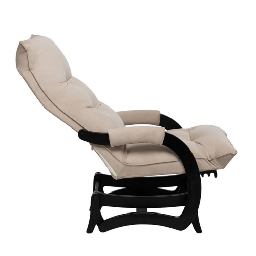 Кресло-маятник Leset Луно венге Velur V18