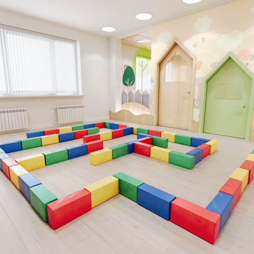 Мягкий спортивный модуль Лабиринт (миди) ДМФ-МК-60.96.05