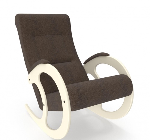 Кресло-качалка Модель 3 Мальта 15 сливочный