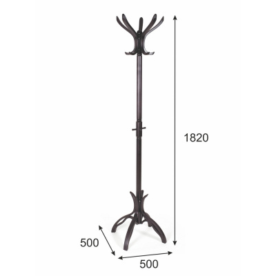 Вешалка напольная В 12Н венге 