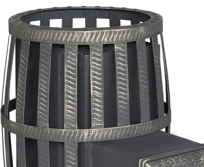 Печь для бани Березка Корвет 15 сетчатый кожух