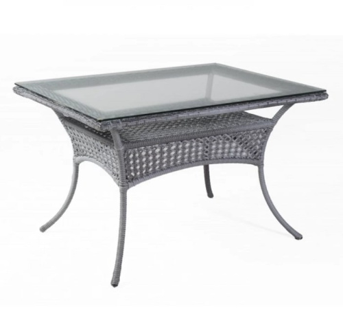 Стол обеденный 6 мест DECO 140х85 серый