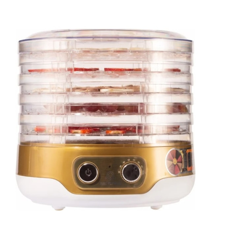 Сушилка для овощей и фруктов Мастерица EFD-3051 белый золото