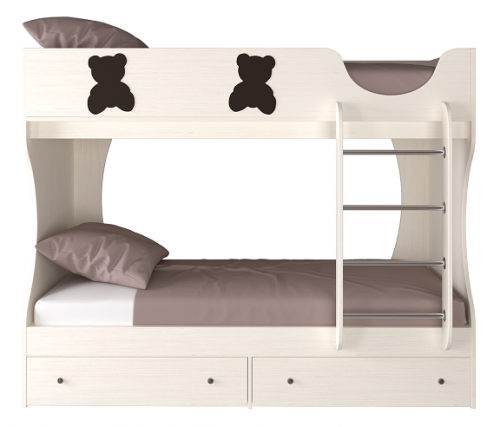 Кровать двухъярусная СН-108.01 венге 