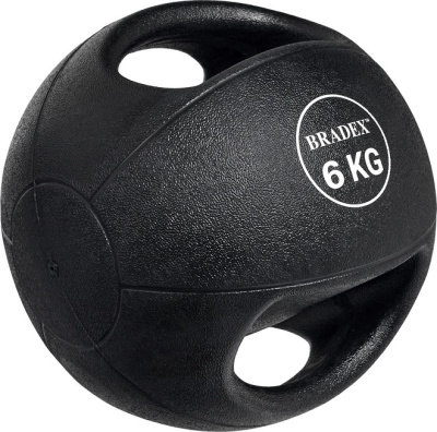 Медбол двуручный Bradex SF 0765 6 кг