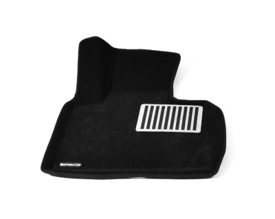 Коврики салона текстильные 3D BMW X5 (E-53) (2000-2006) Lux (черные)