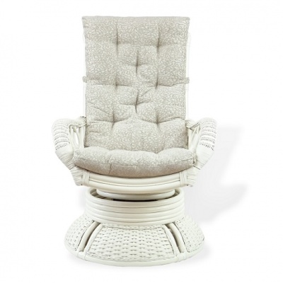 ALEXA кресло вращающееся белый 