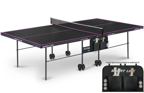 Теннисный стол Game с сеткой Black