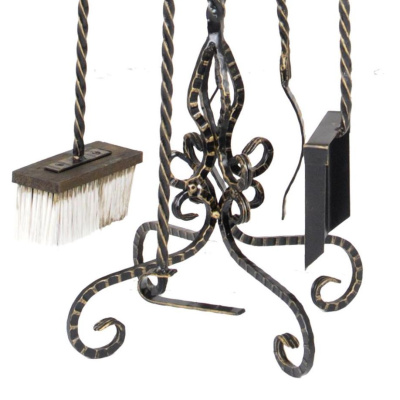 Каминный набор Везувий Кованный N120B