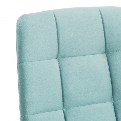 Стул Leset Скай металл белый велюр Mint 