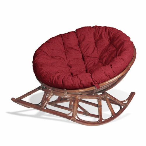 Кресло-качалка PAPASAN МР 23/01D подушка красный 