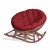 Кресло-качалка PAPASAN МР 23/01D подушка красный 