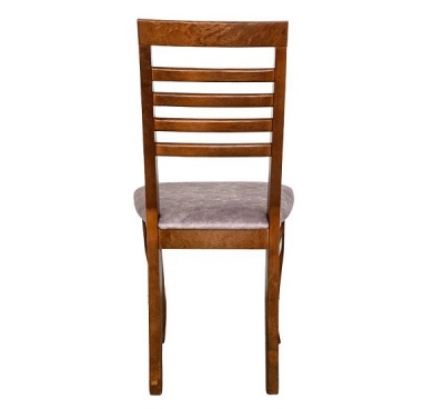 Стул МДК-93 Орех Микровелюр бежевый 