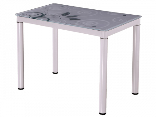 Стол обеденный SIGNAL DAMAR 60x100 серый 