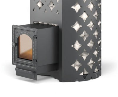 Банная печь ЭТНА 18 (ДТ-4С) закрытая каменка