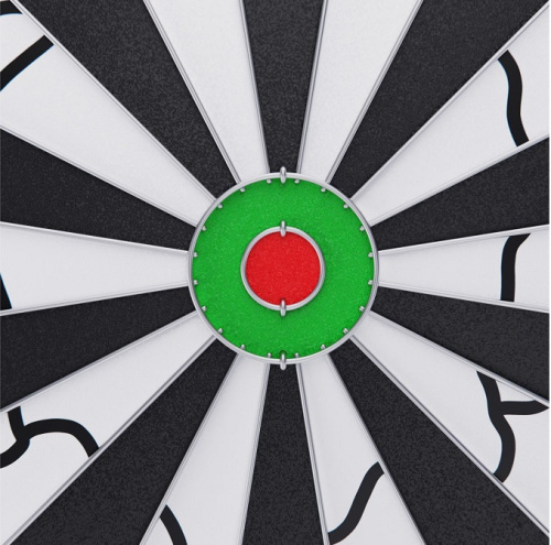 Дартс DFC двусторонний 40,3 см 6 дротиков