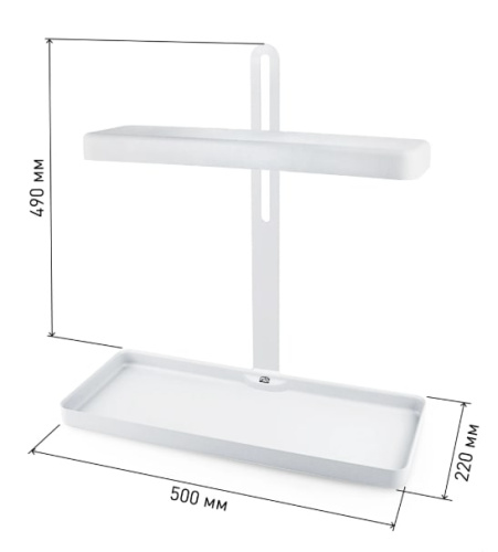 Светильник для растений ЭРА FITO-20W-QLED-W / Б0039034