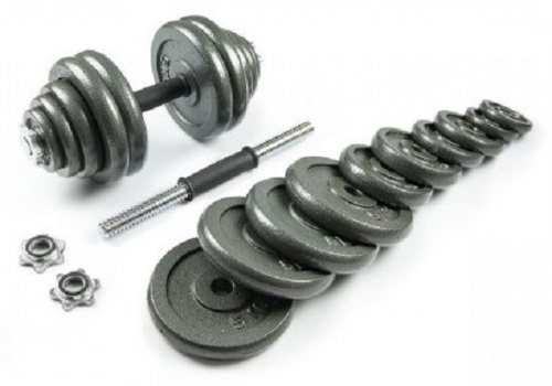 Набор металлических гантелей Atlas Sport 33 кг