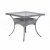 Комплект мебели Deco 4 с квадратным столом серый