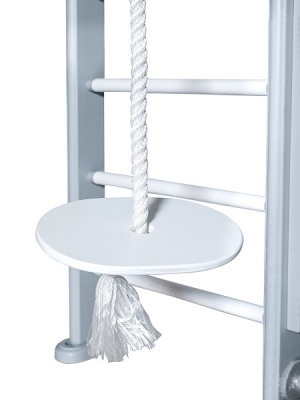 Детский спортивный комплекс Perfetto sport Scala in legno 2 grigiо PS-117