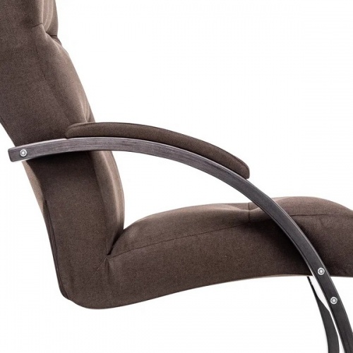 Кресло-качалка Leset Милано венге текстура Малмо 28