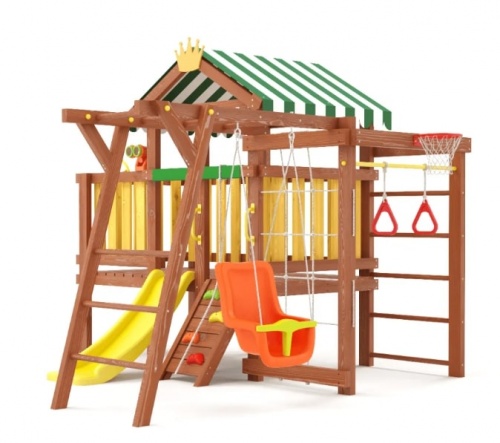 Детская спортивная площадка для дачи Савушка Baby 2 Play
