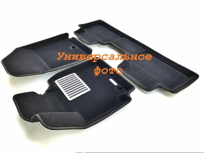 Коврики салона текстильные 3D CADILLAC Escalade Businesss (серые)