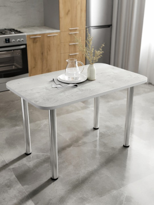 Стол обеденный СН-105.01 сосна бетон 