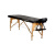 Складной 3-х секционный деревянный массажный стол RS BodyFit черный 60 см