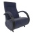 Кресло глайдер Balance-3 Verona Denim blue, венге