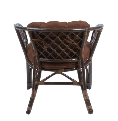 IND Комплект Багама 1 дуэт темно-коричневый подушка коричневая 