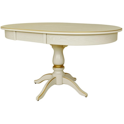 Стол обеденный Моро 04 слоновая кость 