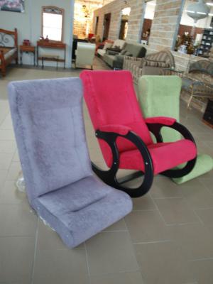 Кресло-качалка Бастион 3 Aqua 10 розовое