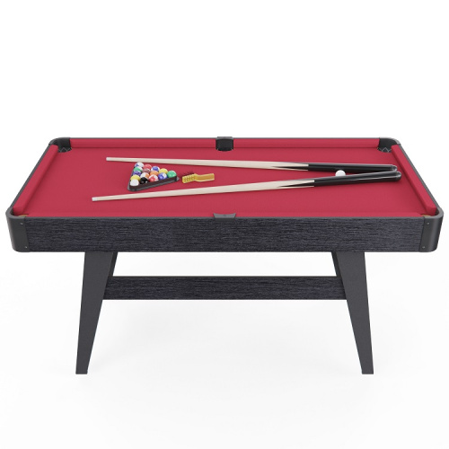 Игровой стол бильярд DFC 54 135 x 65 см красный