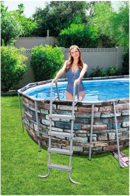 Каркасный бассейн Bestway Power Steel Swim Vista 56719