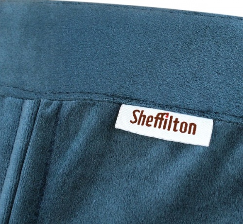 Стул Sheffilton SHT-ST29-С1/S95-1 морская глубина черный муар золото 