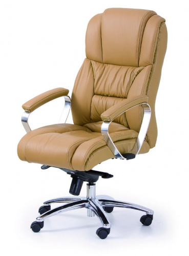 Кожаное кресло руководителя HALMAR Foster  из кожи